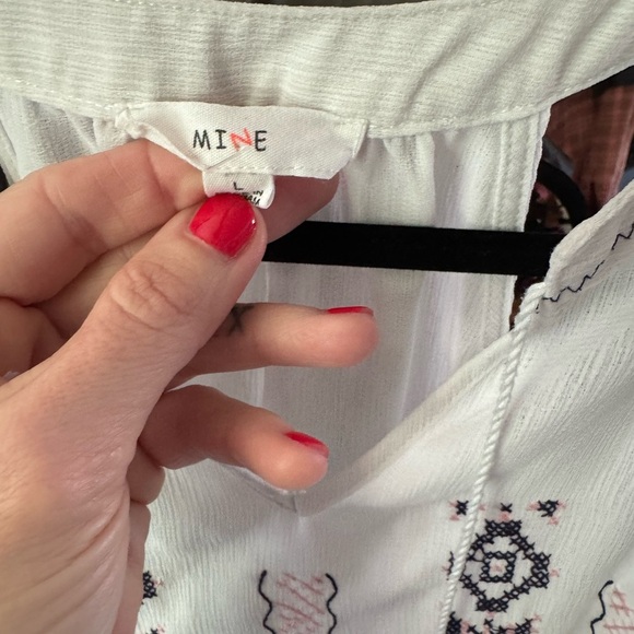 Anthropologie Mine boho Aztec tank blouse size Large - Picture 4 of 4